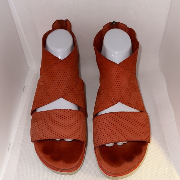 Eileen Fisher Sport Suede Sneaker Sandal Size 10 - GUC - Picture 7 of 11